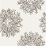 A-Street Prints Sol Espresso Medallion Wallpaper | Wallpaper Twins A-Street Prints Sol Espresso Medallion Wallpaper - SKU 2793-24748