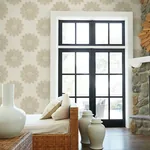A-Street Prints Sol Light Brown Medallion Wallpaper | Wallpaper Twins A-Street Prints Sol Light Brown Medallion Wallpaper - SKU 2793-24745