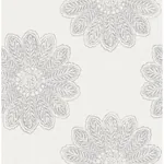A-Street Prints Sol Light Grey Medallion Wallpaper | Wallpaper Twins A-Street Prints Sol Light Grey Medallion Wallpaper - SKU 2793-24747