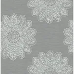 A-Street Prints Sol Slate Medallion Wallpaper | Wallpaper Twins A-Street Prints Sol Slate Medallion Wallpaper - SKU 2793-24746