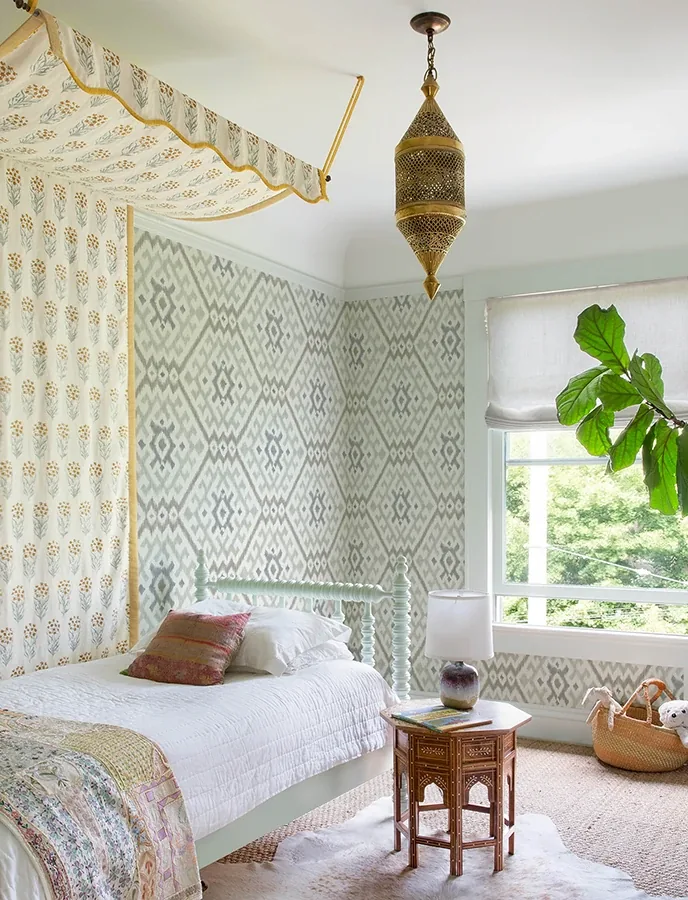 A-Street Prints Solola Stone Ikat Wallpaper - SKU 4146-27239