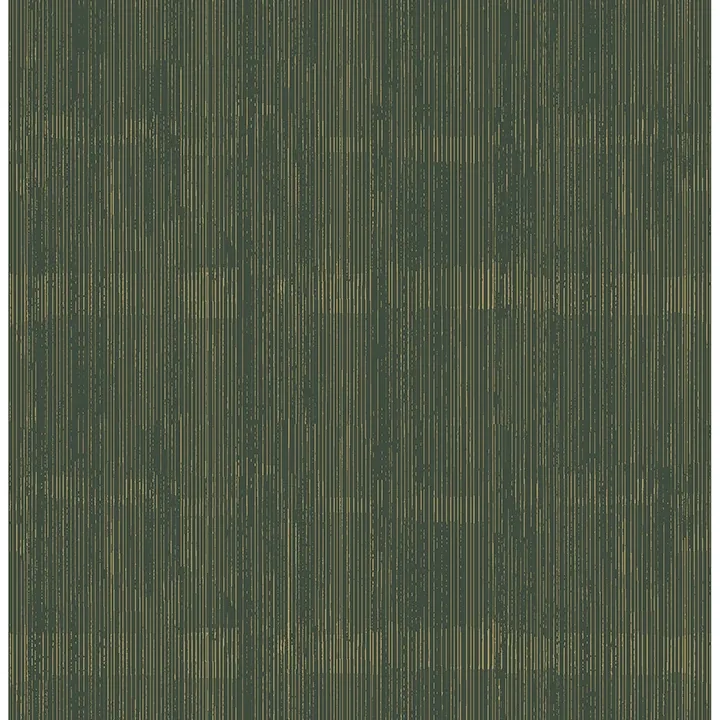 4147-27366 | Somerset Evergreen Abstract Stripe Wallpaper