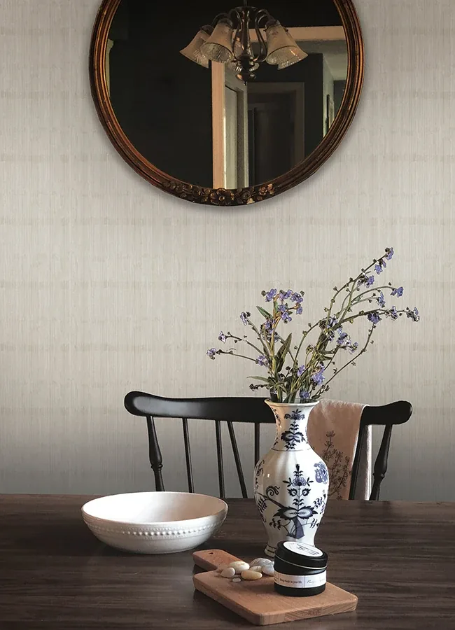 A-Street Prints Somerset Gold Abstract Stripe Wallpaper - SKU 4147-27367