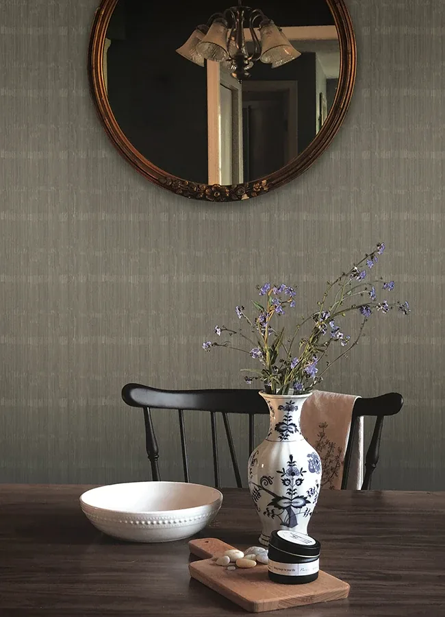 A-Street Prints Somerset Stone Abstract Stripe Wallpaper - SKU 4147-27364