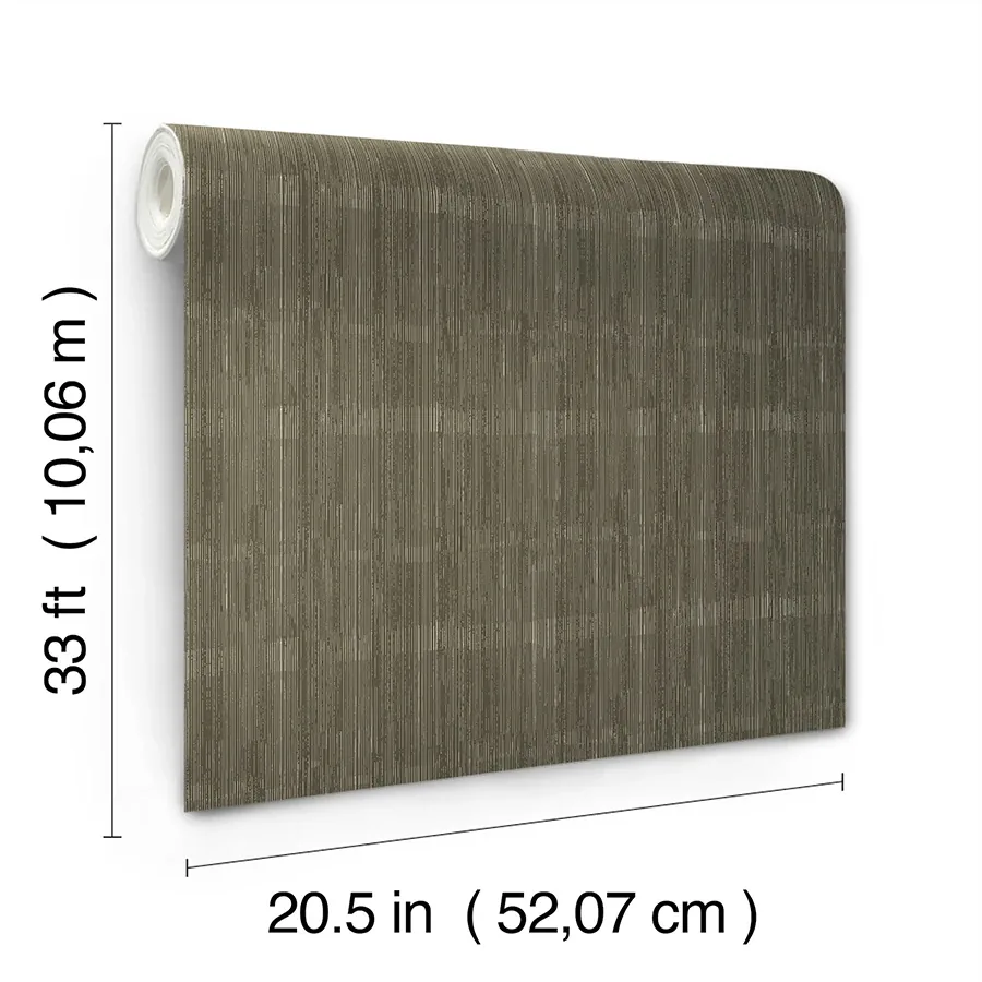 A-Street Prints Somerset Stone Abstract Stripe Wallpaper - SKU 4147-27364