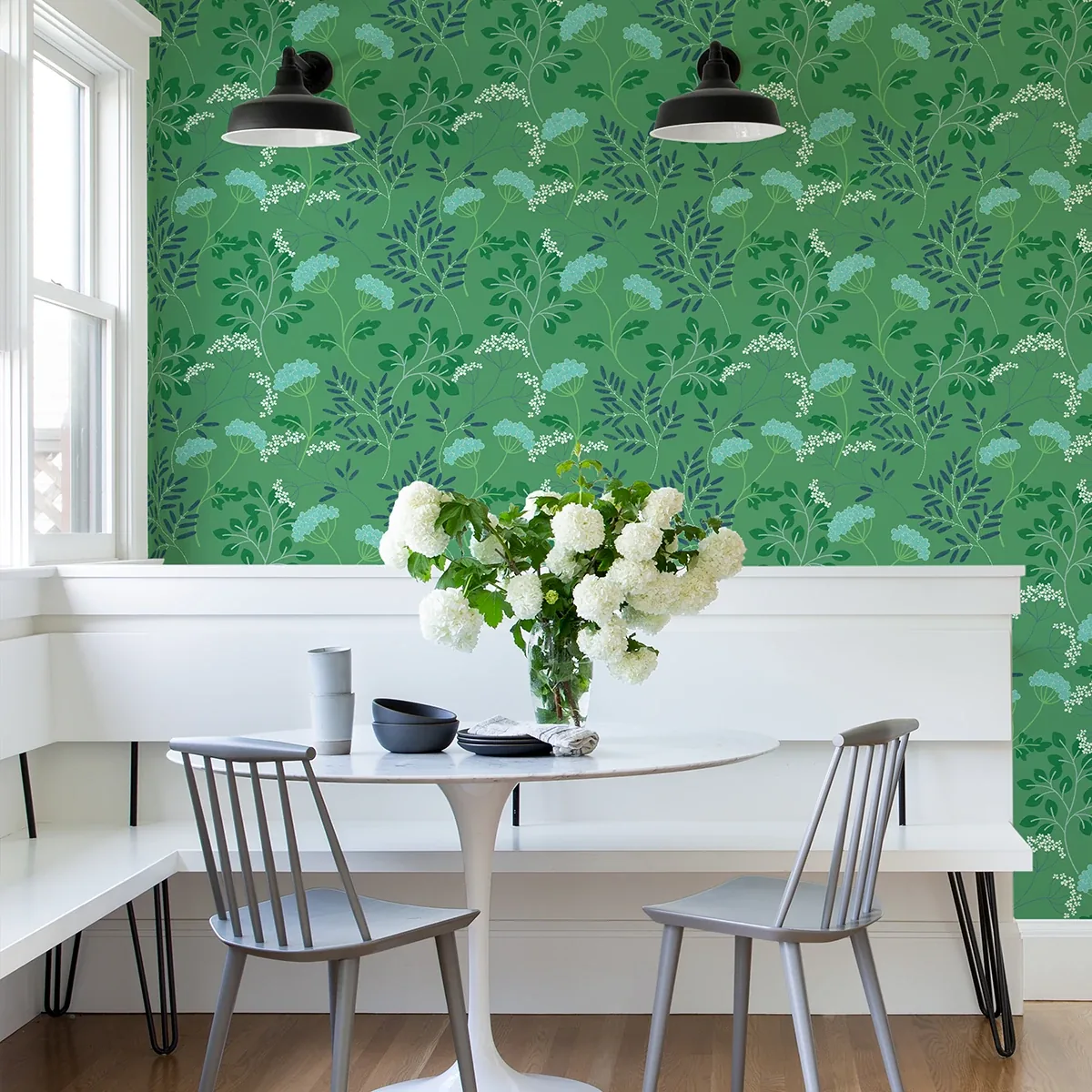 A-Street Prints Sorrel Green Botanical Wallpaper | Wallpaper Twins A-Street Prints Sorrel Green Botanical Wallpaper - SKU 2975-87542