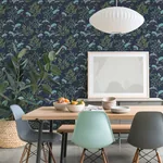 A-Street Prints Sorrel Navy Botanical Wallpaper - SKU 2975-87541