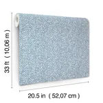 A-Street Prints Soul Indigo Animal Print Wallpaper - SKU 4146-27268