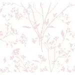 A-Street Prints Southport Blush Delicate Branches Wallpaper - SKU 2927-80701