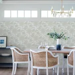 A-Street Prints Star Flower Beige Floral Trail Wallpaper - SKU 4172-27515