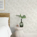 A-Street Prints Star Flower Beige Floral Trail Wallpaper - SKU 4172-27515
