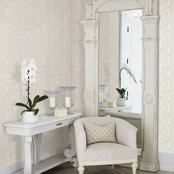 A-Street Prints Sterling Latticework Wallpaper - SKU 2785-24808
