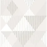 A-Street Prints Sterling Mod Peaks Wallpaper - SKU 2785-24854