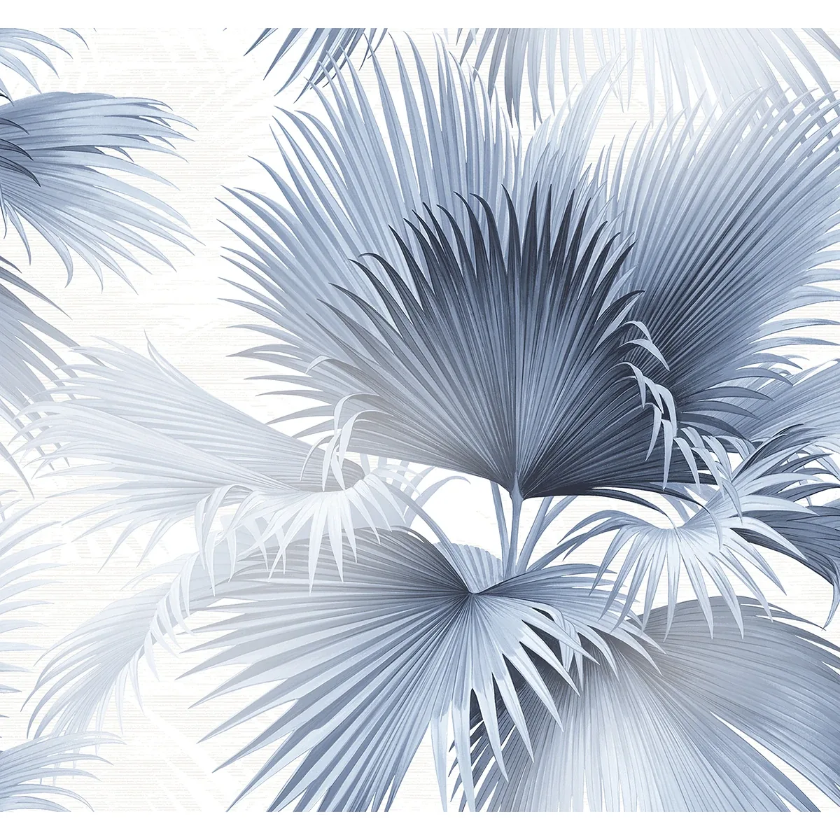 2927-40102 | Summer Palm Blue Tropical Wallpaper