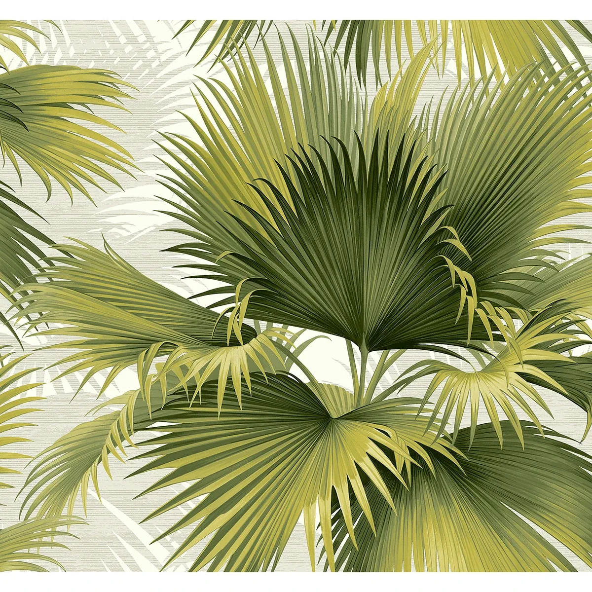 2927-40114 | Summer Palm Green Tropical Wallpaper