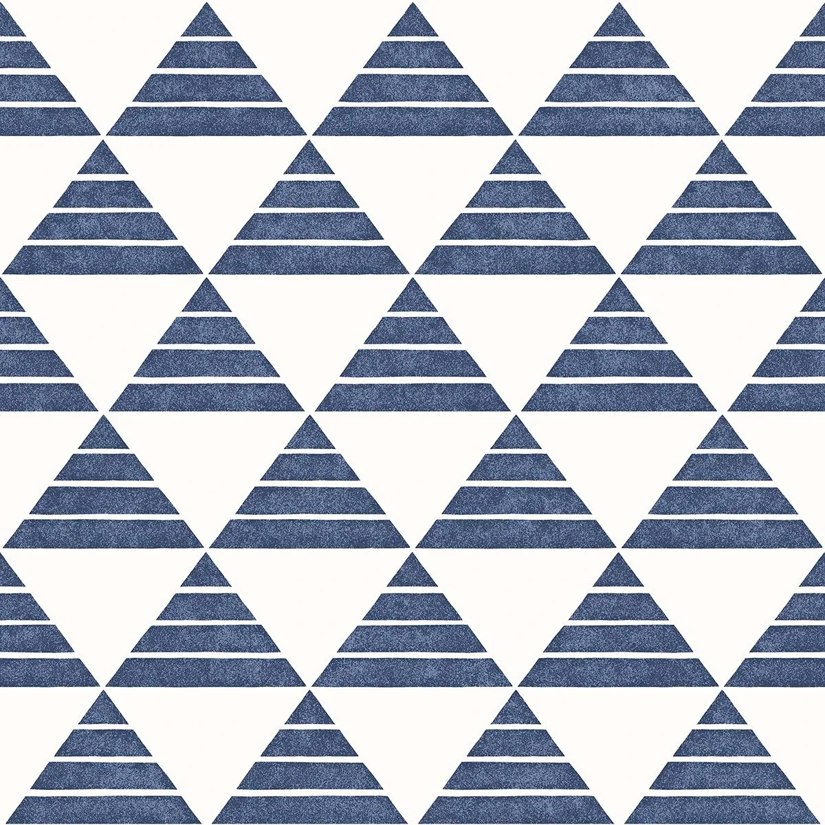 2697-78071 | Summit Blue Triangle Wallpaper