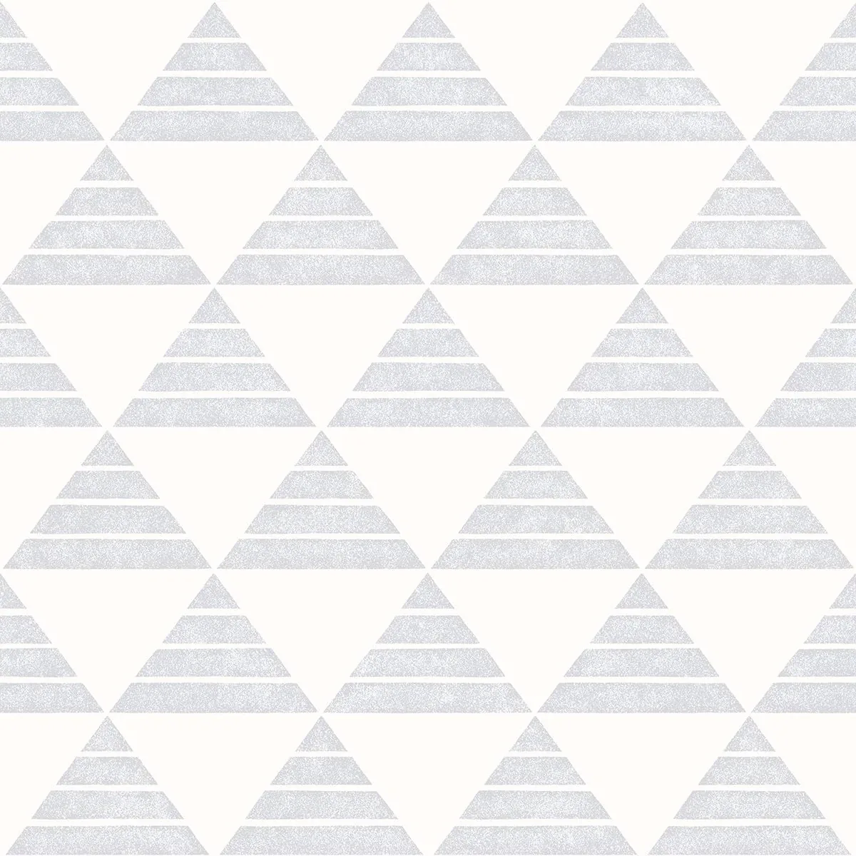 A-Street Prints Summit Light Grey Triangle Wallpaper - SKU 2697-78073