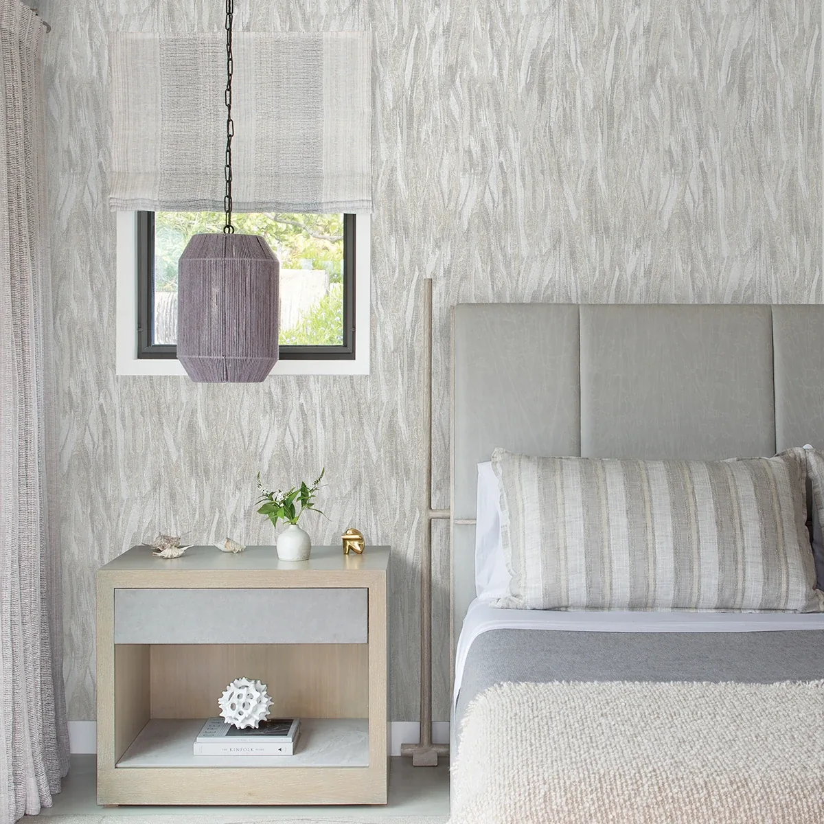 A-Street Prints Suna Silver Woodgrain Wallpaper - SKU 4019-86485