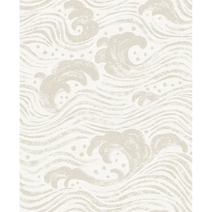 4172-27508 | Swell Beige Ocean Wave Wallpaper