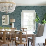 A-Street Prints Swell Teal Ocean Wave Wallpaper - SKU 4172-27511