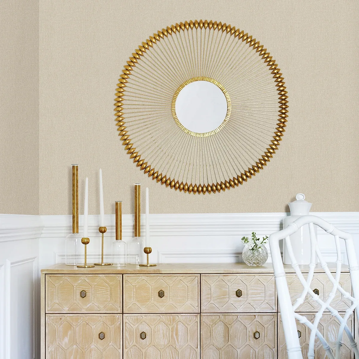 A-Street Prints Sydney Beige Faux Linen Wallpaper | Wallpaper Twins A-Street Prints Sydney Beige Faux Linen Wallpaper - SKU 2971-86307