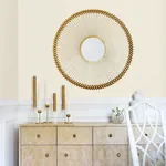A-Street Prints Sydney Cream Faux Linen Wallpaper - SKU 2971-86306