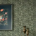 A-Street Prints Syren Evergreen Dainty Floral Wallpaper - SKU 4201-48026