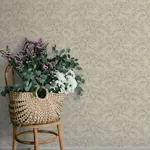 A-Street Prints Syren Khaki Dainty Floral Wallpaper - SKU 4201-48024
