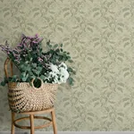 A-Street Prints Syren Light Green Dainty Floral Wallpaper - SKU 4201-48025
