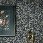 A-Street Prints Syren Navy Dainty Floral Wallpaper - SKU 4201-48027
