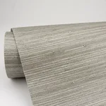 A-Street Prints Tagum Grey Grasscloth Wallpaper - SKU 2829-80037