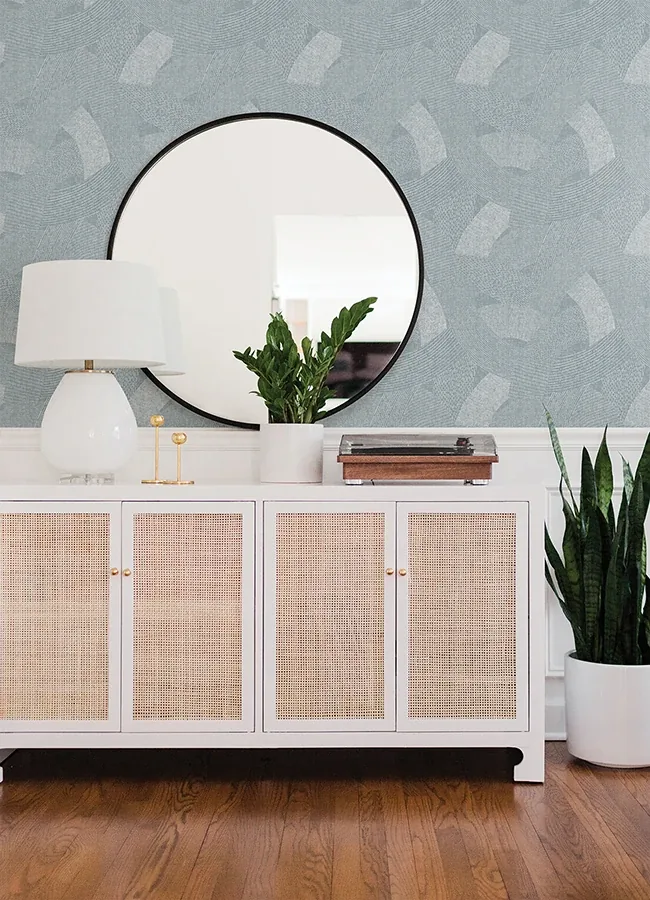 A-Street Prints Tania Denim Woven Abstract Wallpaper | Wallpaper Twins A-Street Prints Tania Denim Woven Abstract Wallpaper - SKU 4121-26935