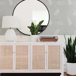 A-Street Prints Tania Grey Woven Abstract Wallpaper - SKU 4121-26936