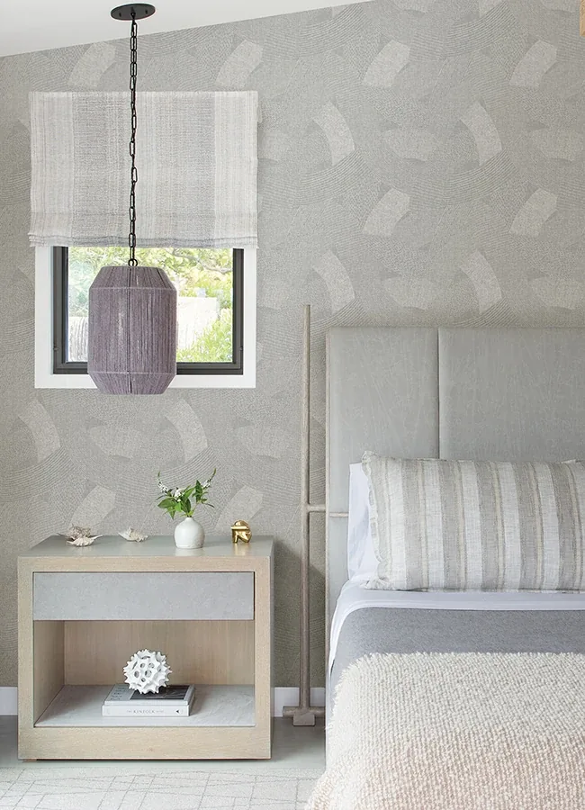 A-Street Prints Tania Grey Woven Abstract Wallpaper - SKU 4121-26936