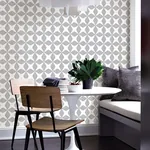 A-Street Prints Telestar Black Geometric Wallpaper - SKU 2902-25510