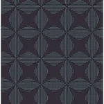 A-Street Prints Telestar Navy Geometric Wallpaper - SKU 2902-25508