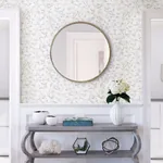 A-Street Prints Thea Grey Floral Trail Wallpaper - SKU 2964-25935