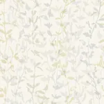 A-Street Prints Thea Light Grey Floral Trail Wallpaper - SKU 2964-25933