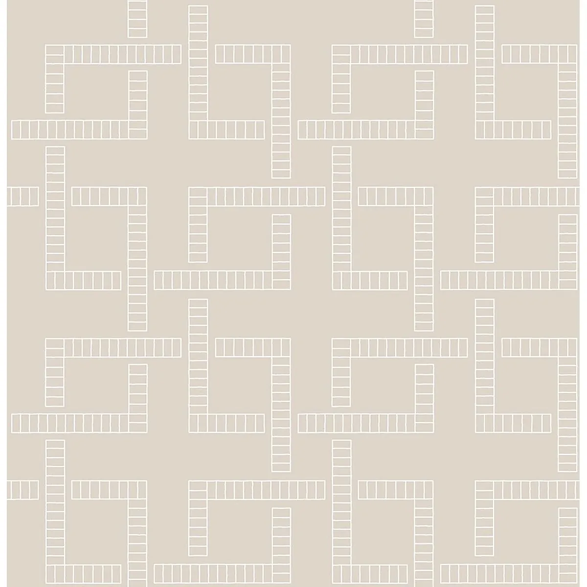 A-Street Prints Theory Beige Geometric Wallpaper - SKU 2625-21831