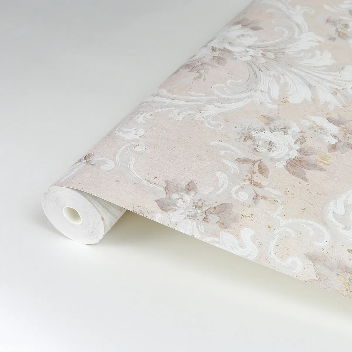 A-Street Prints This Old Hudson Blush Rose Damask Wallpaper - SKU AST4063