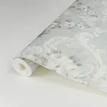 A-Street Prints This Old Hudson Vintage Blue Rose Damask Wallpaper - SKU AST4066