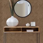 A-Street Prints Thriller Chestnut Wood Tile Wallpaper | Wallpaper Twins A-Street Prints Thriller Chestnut Wood Tile Wallpaper - SKU 2988-70806