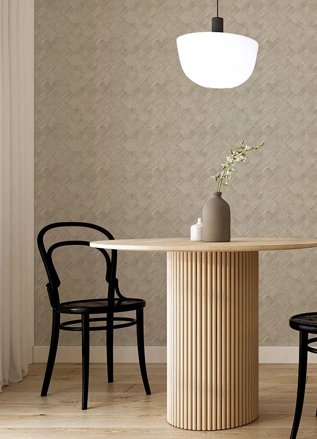 A-Street Prints Thriller Grey Wood Tile Wallpaper - SKU 2988-70818