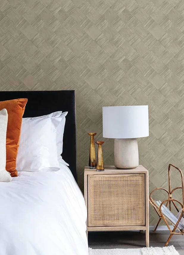 A-Street Prints Thriller Grey Wood Tile Wallpaper | Wallpaper Twins A-Street Prints Thriller Grey Wood Tile Wallpaper - SKU 2988-70818