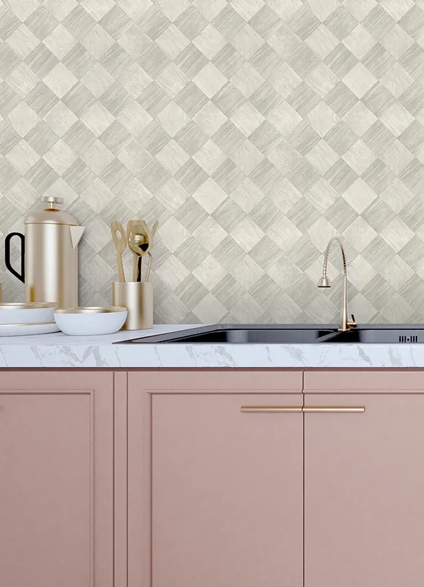 A-Street Prints Thriller Light Grey Wood Tile Wallpaper | Wallpaper Twins A-Street Prints Thriller Light Grey Wood Tile Wallpaper - SKU 2988-70808
