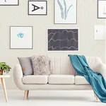 A-Street Prints Tia Light Blue Texture Wallpaper - SKU 2821-25137