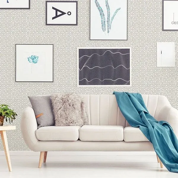 A-Street Prints Tia Multicolor Texture Wallpaper - SKU 2821-25140