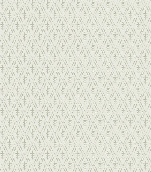 4173-27674 | Tillie Sage Diamond Floral Wallpaper