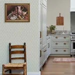 A-Street Prints Tillie Sage Diamond Floral Wallpaper - SKU 4173-27674