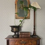 A-Street Prints Tillie Taupe Diamond Floral Wallpaper - SKU 4173-27673